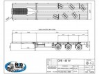 Nooteboom 3-axle Flatbed trailer